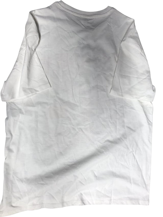 Summer Nights White T-Shirt 7-8 Years Years Girls Casual Cotton Bow Design