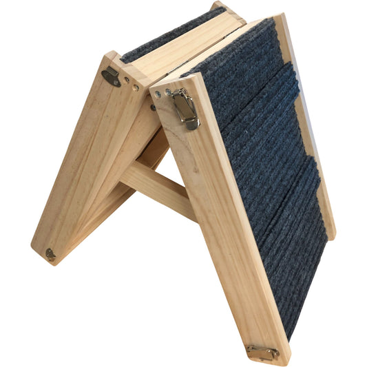 Dog Agility Ramp Adjustable Pet Steps Ideal For Small Medium Dogs Indoor Outdoor