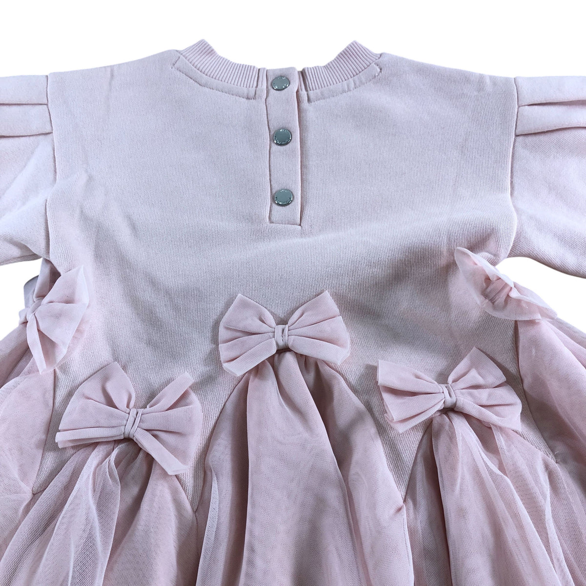 Dress 12-18 Months Girls Pink Tulle Bow