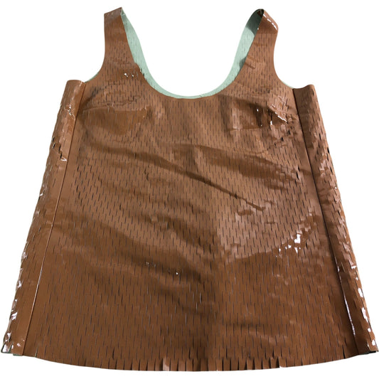 Isabelle Top UK10 Women Laser Cut Vest Top
