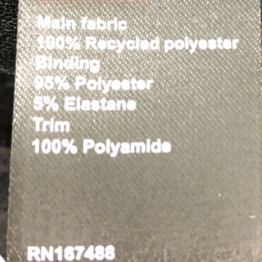 Lace Trim Black Slip Dress UK16 Women's Elegant V Neck Adjustable Straps