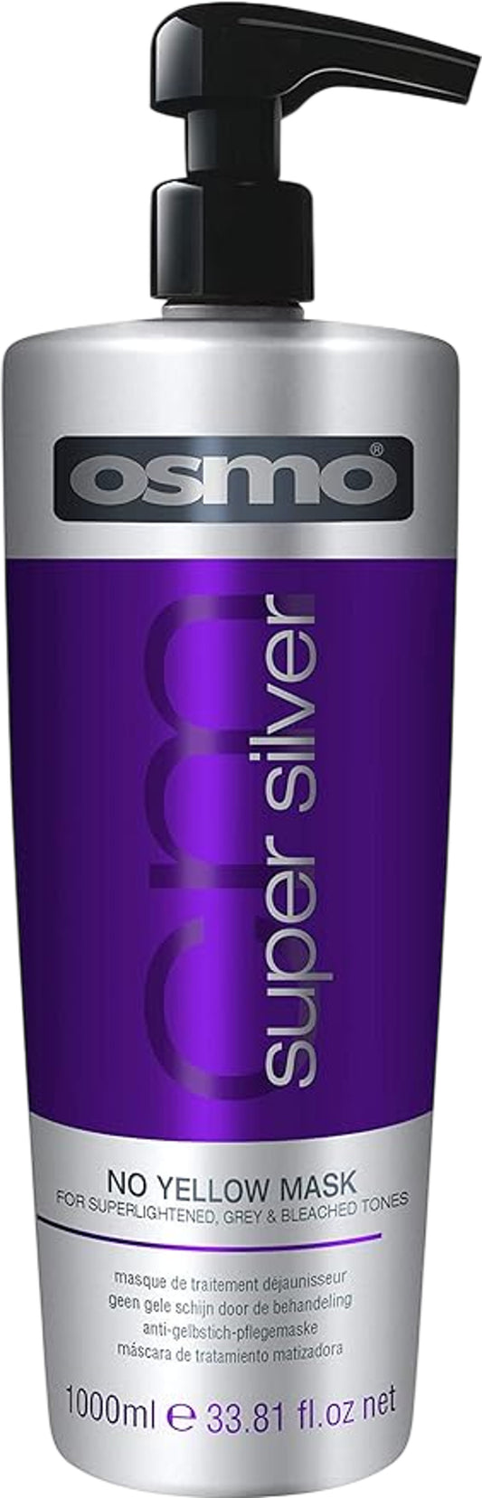 OSMO Super Silver No Yellow Mask 1000ml Hair Treatment Purple Shampoo