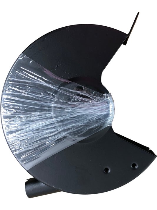 Black Replacement Bench Grinder Wheel Guard 230mm with Inner Liner Tools