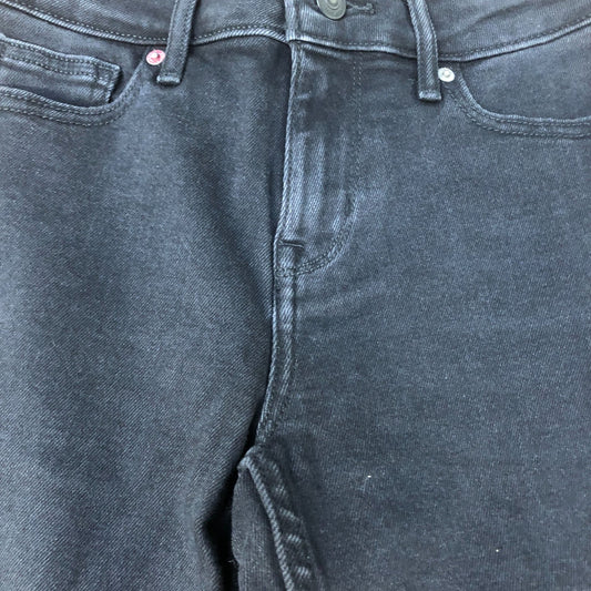 Slim Fit Jeans UK6S Women's Black Casual Stretch Denim
