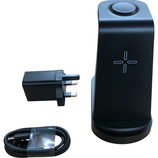 3 in 1 Charging Dock G618 for Mobile Phones USB Charger and Cable Included