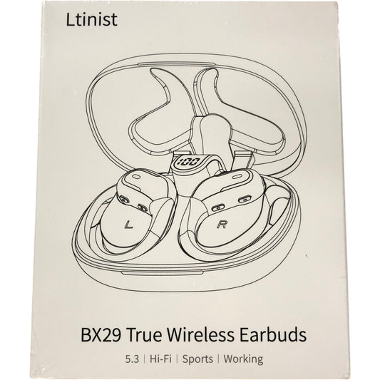 LTINIST BX29 True Wireless Earbuds Bluetooth 5.3 HiFi Sports Rose Gold