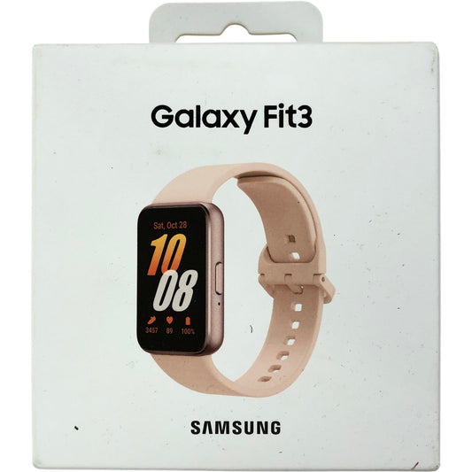 Samsung Galaxy Fit3 SM-R390 Rose Gold Smart Watch Fitness Tracker New