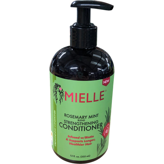 MIELLE Rosemary Mint Strengthening Conditioner 12 Fl Oz Nourishing Hair Care