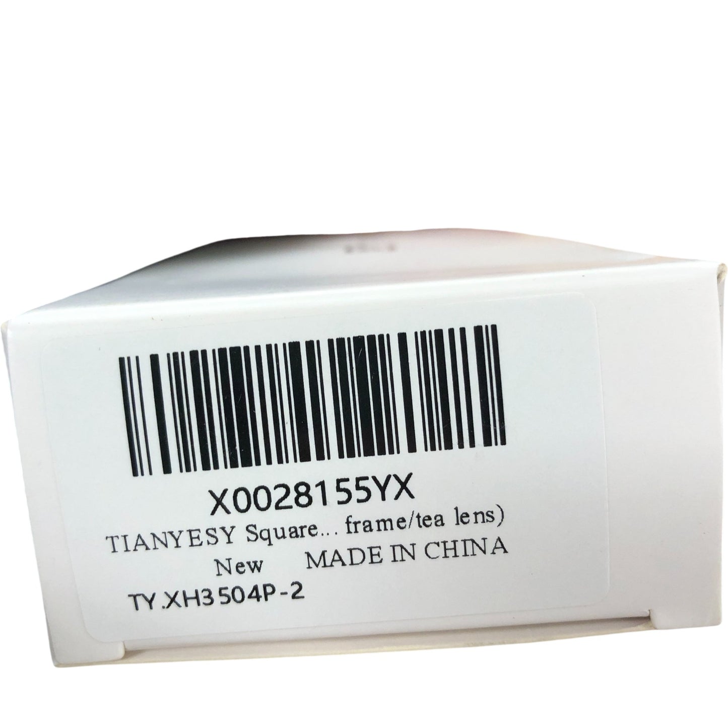 Tianyasy Square Sunglasses Brown Gradient Lens Unisex Stylish