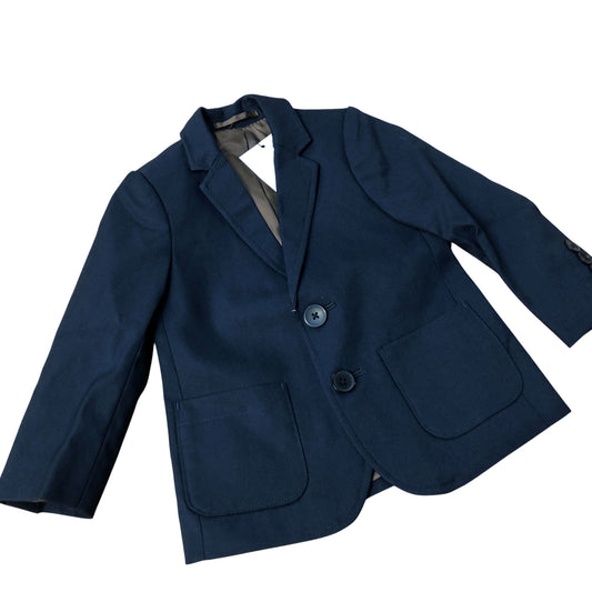 River Island Mini Boys Formal Blazer Jacket Navy Blue Smart Casual