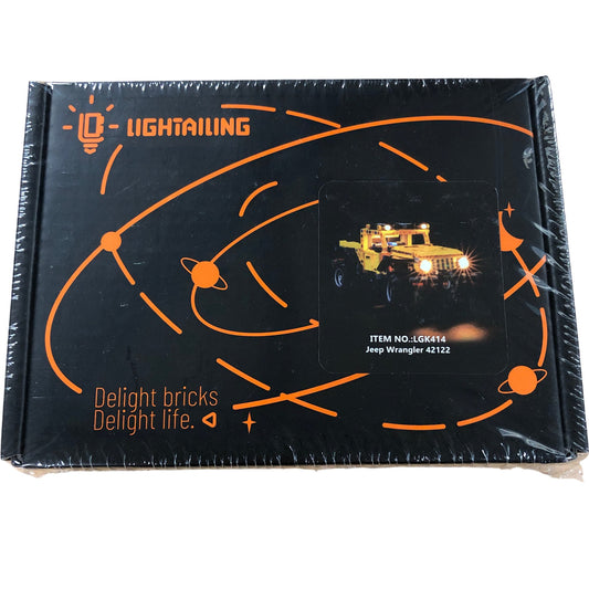 Lighting Kit For LEGO Jeep Wrangler 42122 Model LGK414 Light Set New