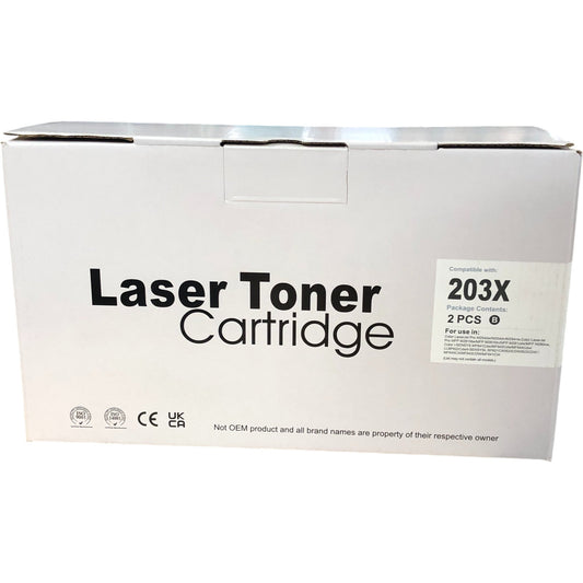 Nestink 203X Laser Toner Cartridge Black 2 Pack Compatible with M281