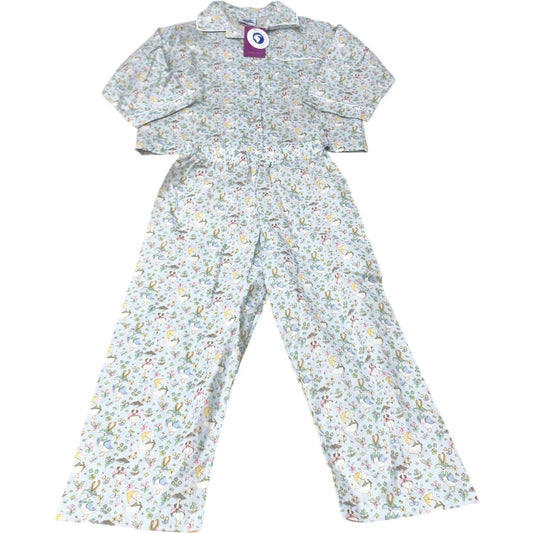 Trotters 100 Cotton Unisex Kids Pyjama Set Size 4/5 Years Floral Print Design