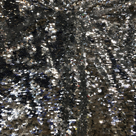 Sequin Dress UK8 Women's Sleeveless Silver Party Dress