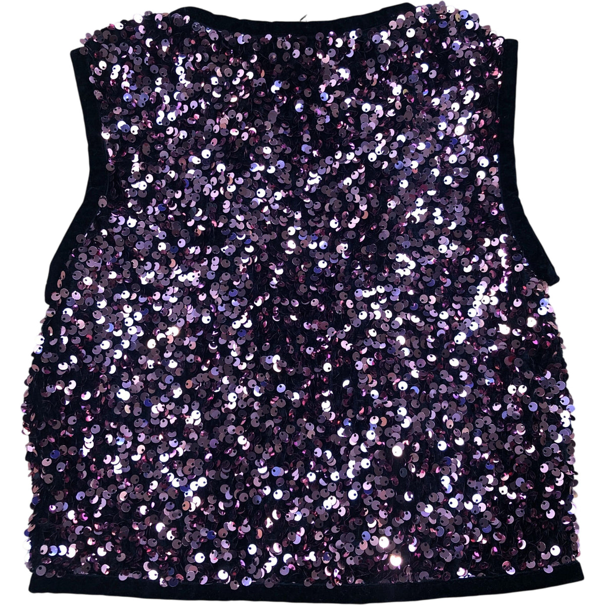 Kids Black & Pink Sequin Vest 3-4 Years