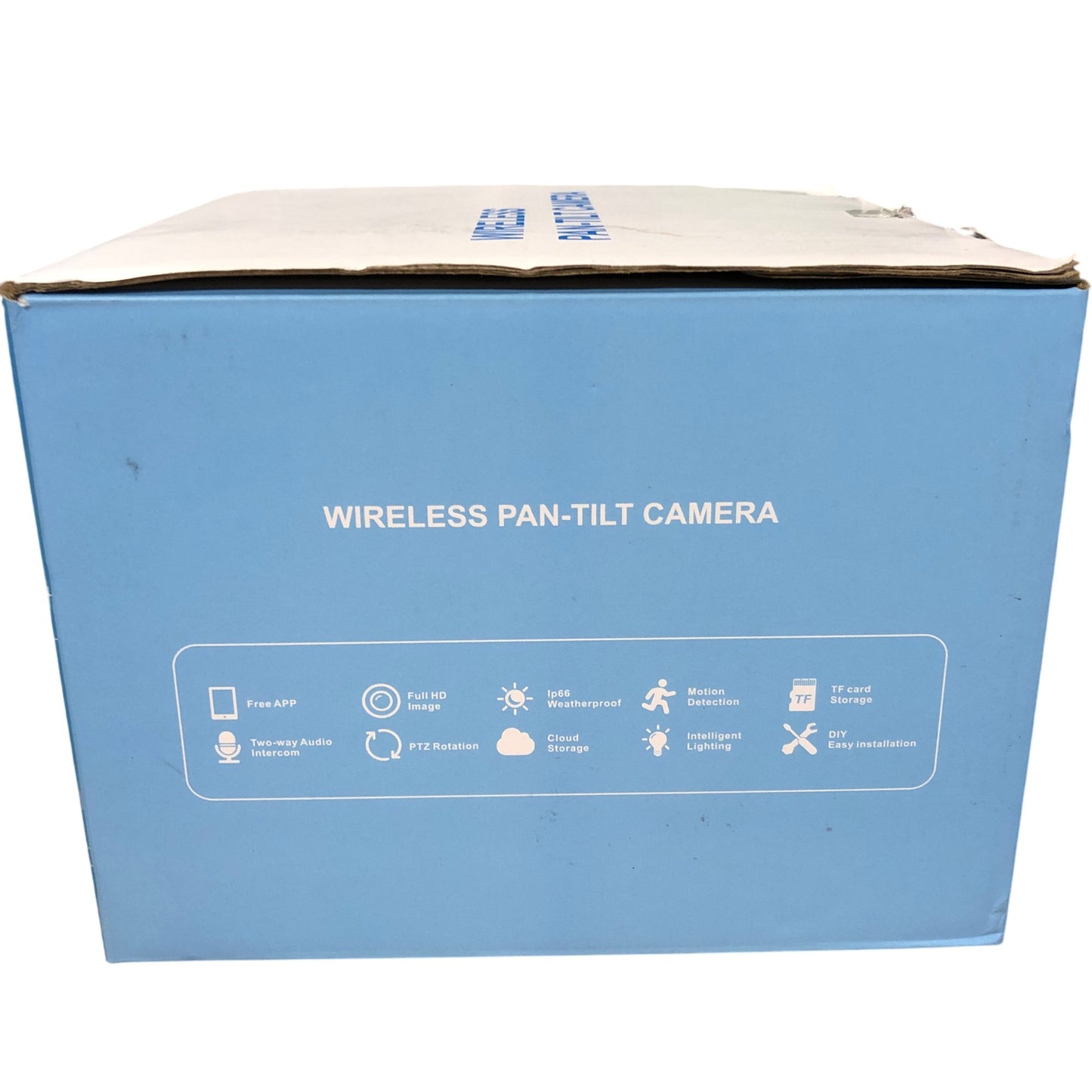 Dual Lens Wireless Pan Tilt Security Camera IP66 Weatherproof Full HD