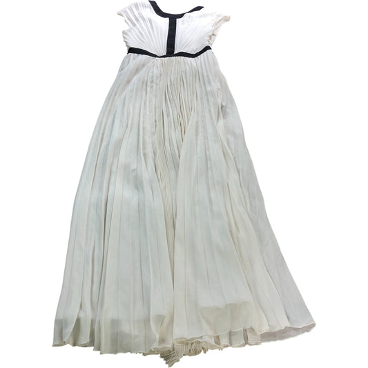 Branded Harley Pleated Dress UK8 Women's White