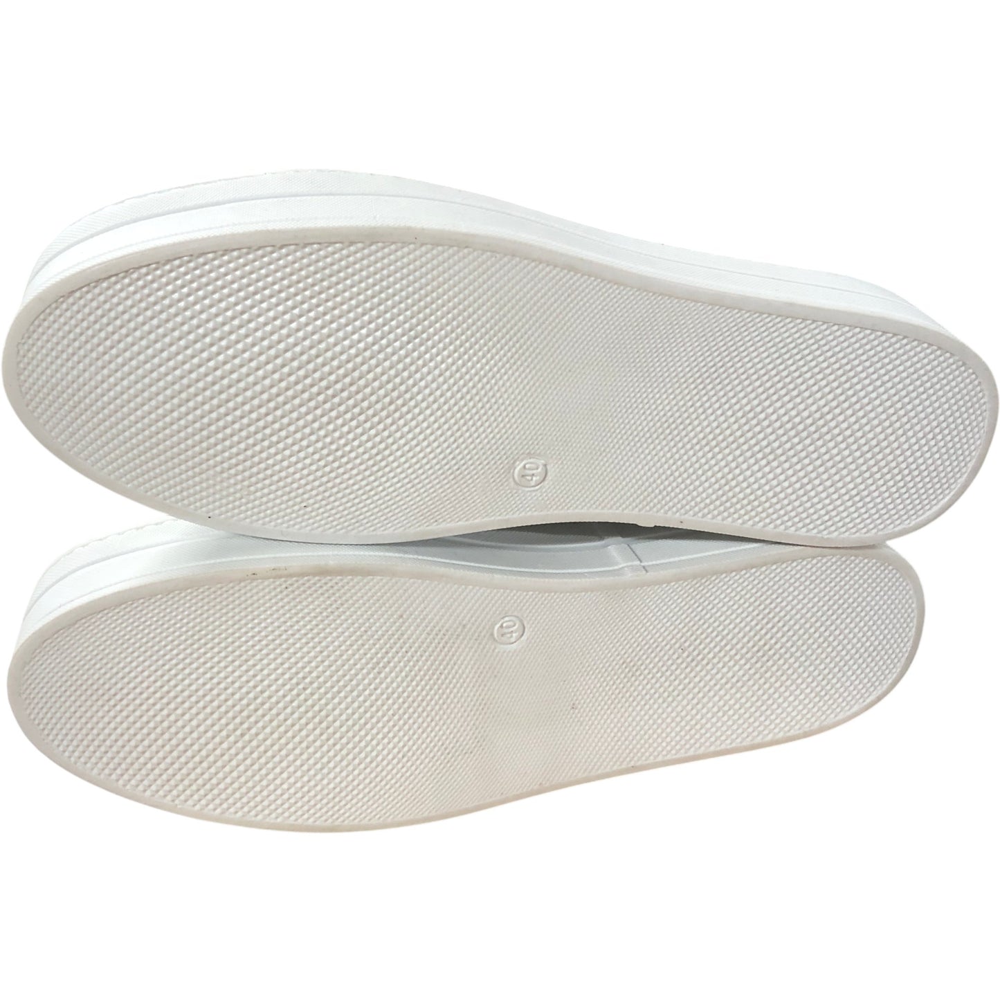 Moda Green Leather Trainers UK7 Women's Stylish Zip Detail Sneaker