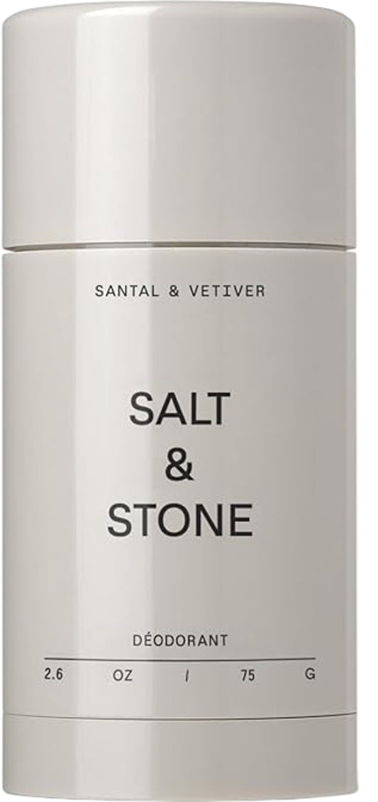 SALT & STONE Santal & Vetiver Deodorant 75g Natural Aluminium Free Unisex