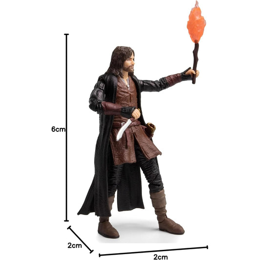 BST AXN The Lord Of The Rings Aragorn Action Figure 31 Points Of Articulation