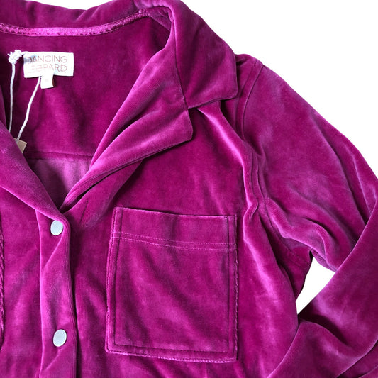 Women's Katsumi Jumpsuit UK16 Velvet Orchard Pink Long Sleeve