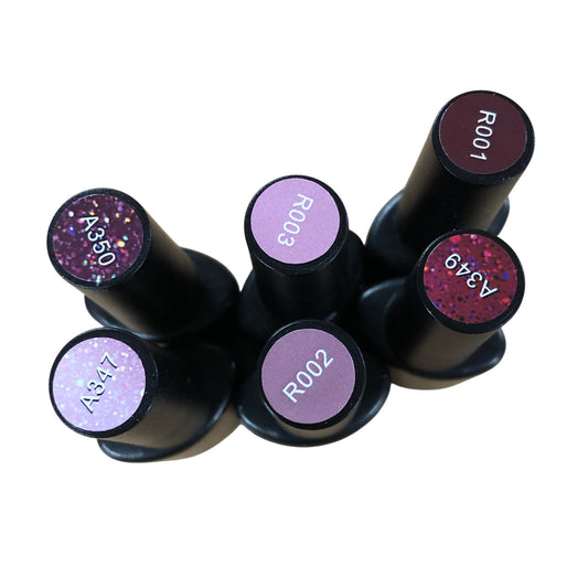 YsuVIN Gel Polish Soak Off UV/LED 6 Pieces 8ml New Nail Polish Set