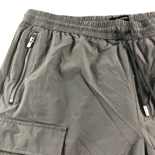 River Island Cargo Shorts XL Men's Grey Skinny Fit