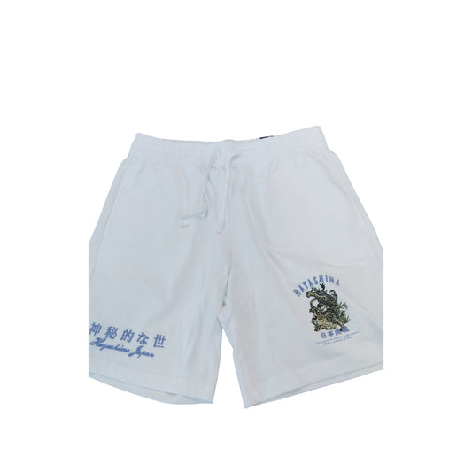 River Island White Shorts Size S Men's Regular Fit Beachwear