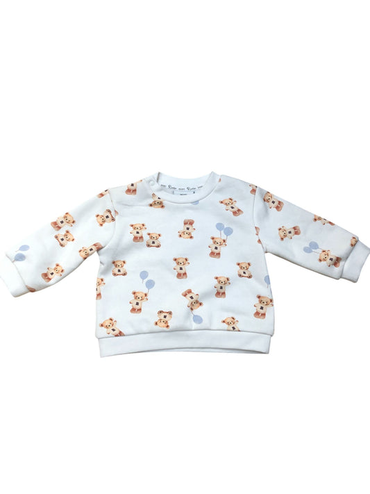 River Island Baby River Bear Print Outfit Set 0-3 Months