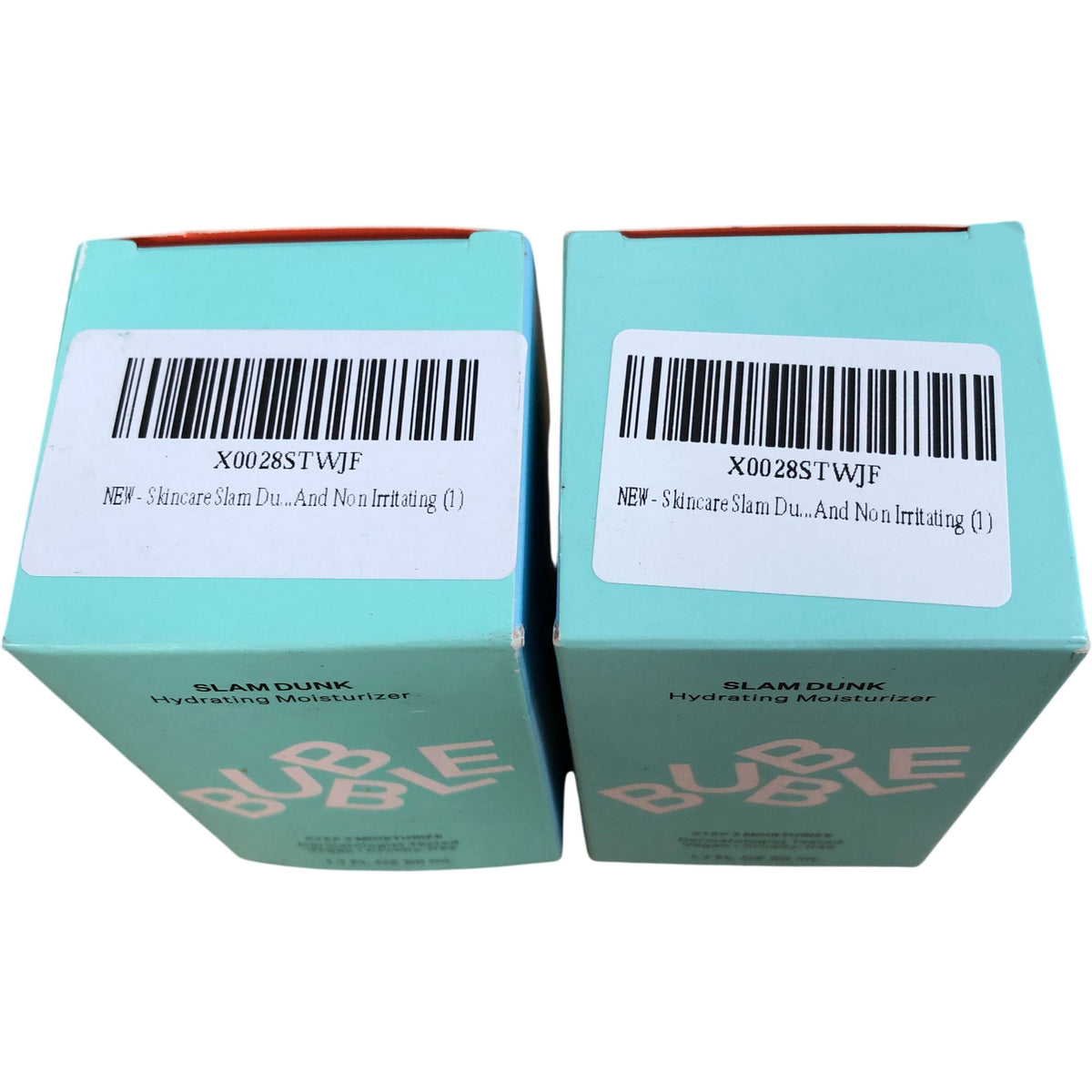 Bubble Slam Dunk Hydrating Moisturizer 50ml Duo Vegan Cruelty Free Skincare