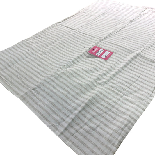 The White Company Cotton Pillowcase Standard Size 50x75cm Striped Design