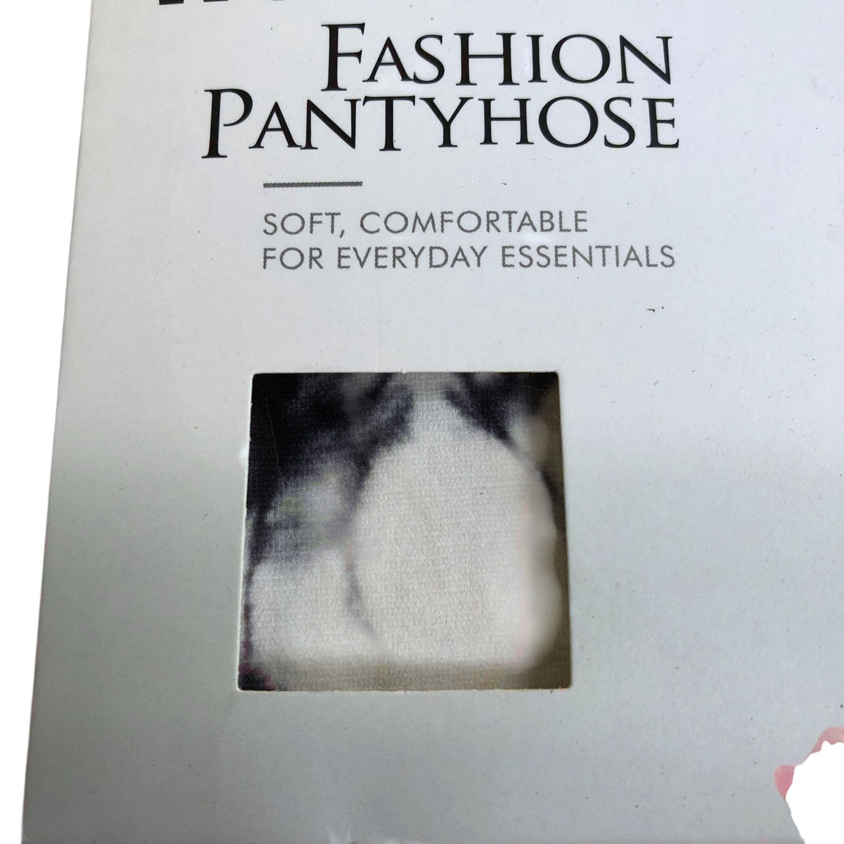 Wajiafar Classic Pantyhose Soft Comfortable Control Top Black/White Marble S