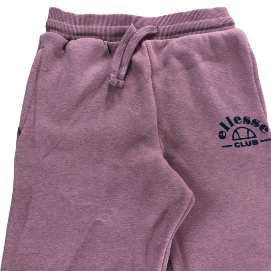 Ellesse Kayla Sweatpants New 6-7 Years Activewear Club Fit Pink