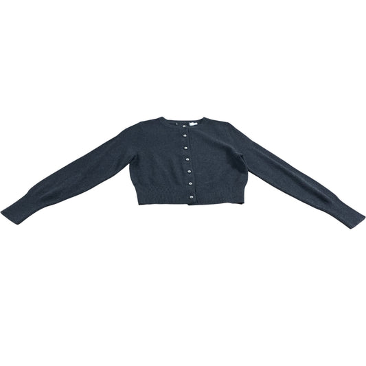 Branded Grey Cardigan - Size 8