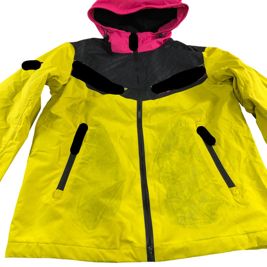 Branded Yellow Windbreaker - Size Small