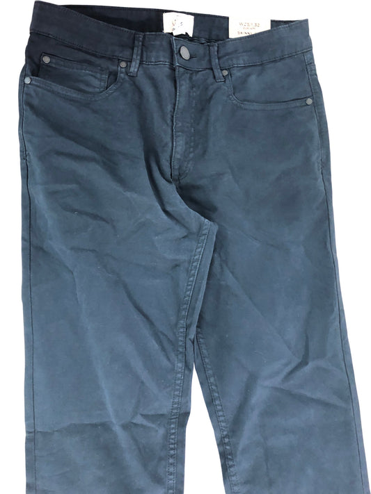 River Island W28 L32 Skinny Fit Navy Trousers Men's Casual Style Comfortable