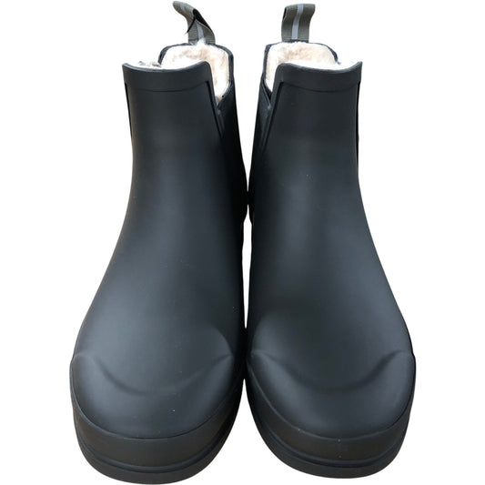 Tretorn EVA W 6.5 Women's Black Rubber Chelsea Boots Warm Lining Waterproof