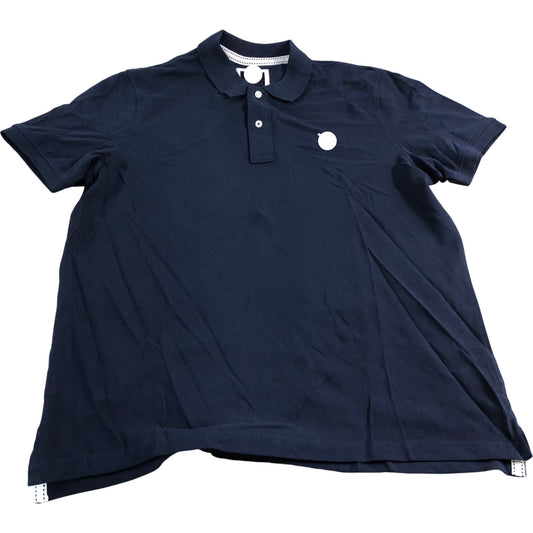 Branded Polo Shirt XL Men's Navy Cotton Classic Fit Short Sleeve