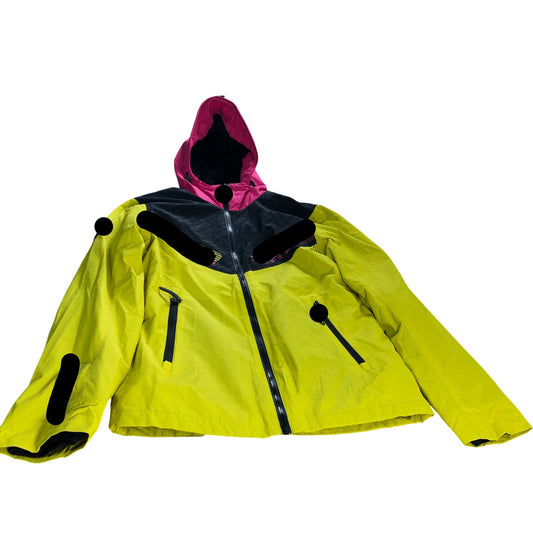 Branded Yellow Windbreaker - Size Small