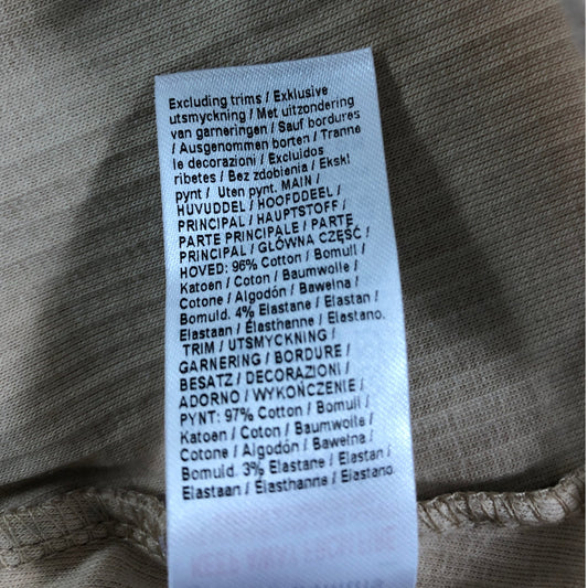 River Island Mini Girls Beige Dress 18-24 Months Zip Up Collar Ribbed Design