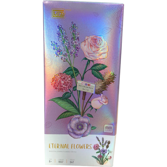 LOZ Eternal Flowers Building Set Mini Model Kit 6 Years Plus Creative Fun