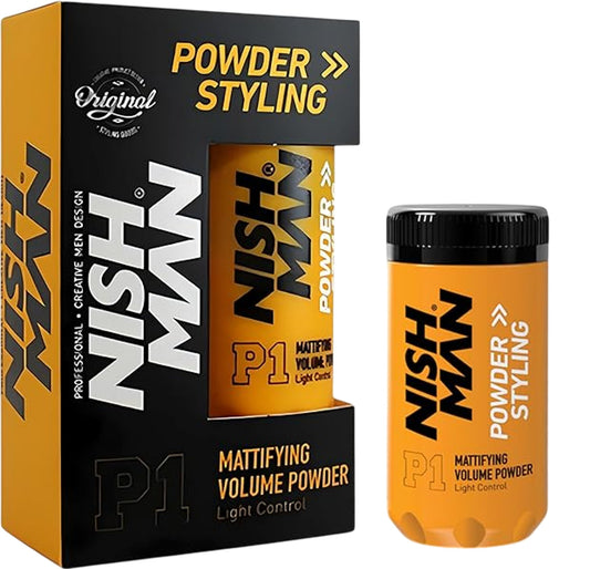 NISH MAN P1 Mattifying Volume Powder Light Control Hair Styling Product