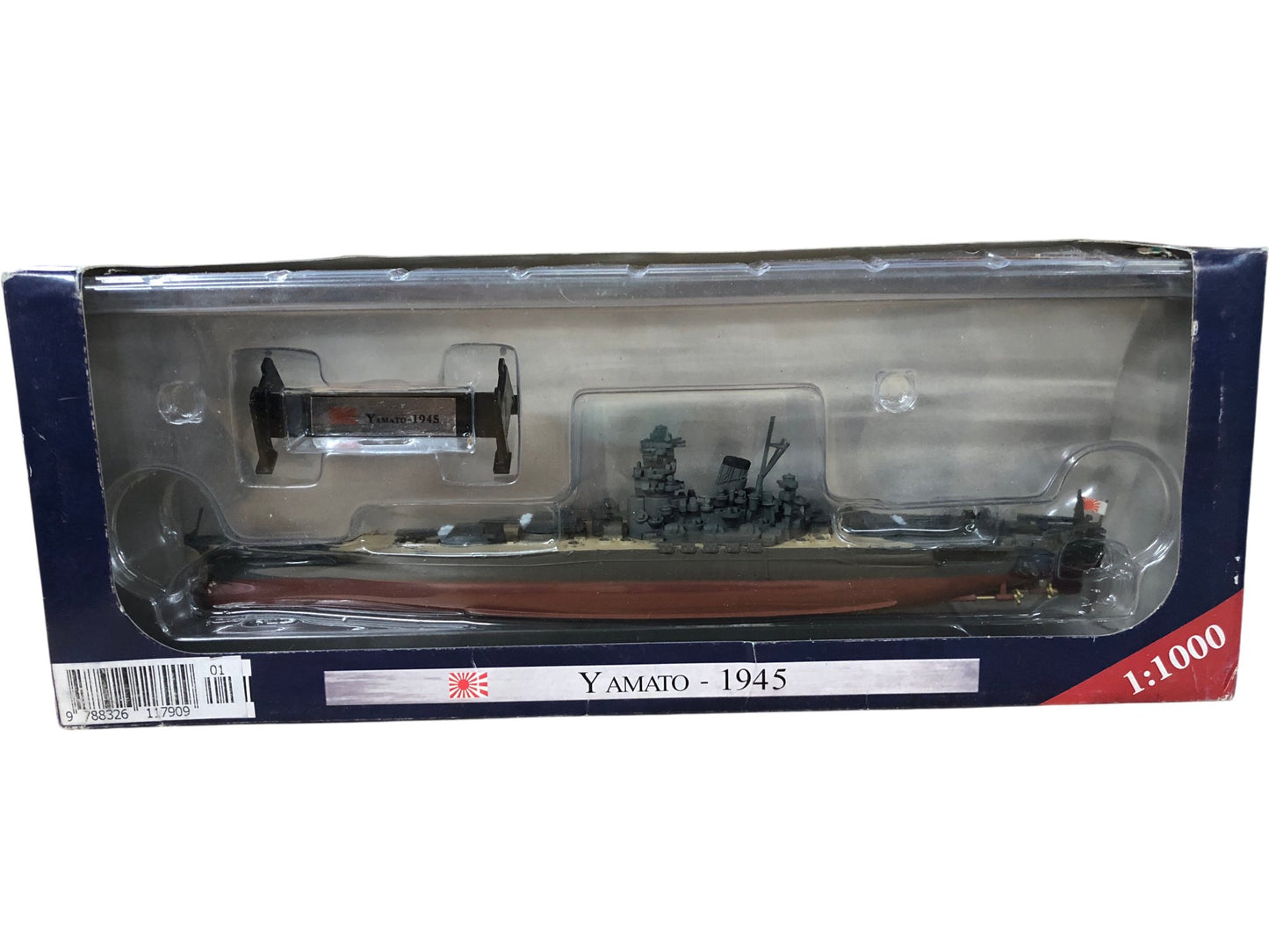 YAMATO 1945 1:1000 Scale Model Ship Warships Of WWII Collectible Assignment