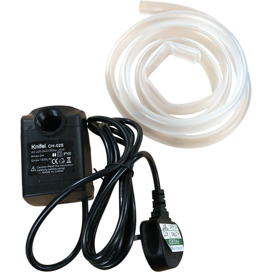 Knifel CH-025 Submersible Water Pump 25W 1500L/H Aquariums Pond Use