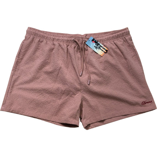 River Island Poolside Men's Swim Shorts XL Pink Quick Dry Material