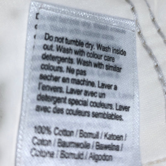 River Island Women’s Khaki Denim Mini Skirt Size 12 Shiny Summer Style