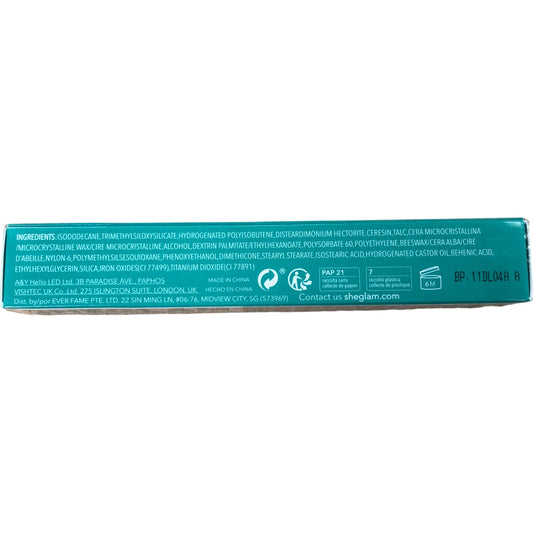 SheGlam All In One Volume And Length Waterproof Black Mascara 0 14 Oz