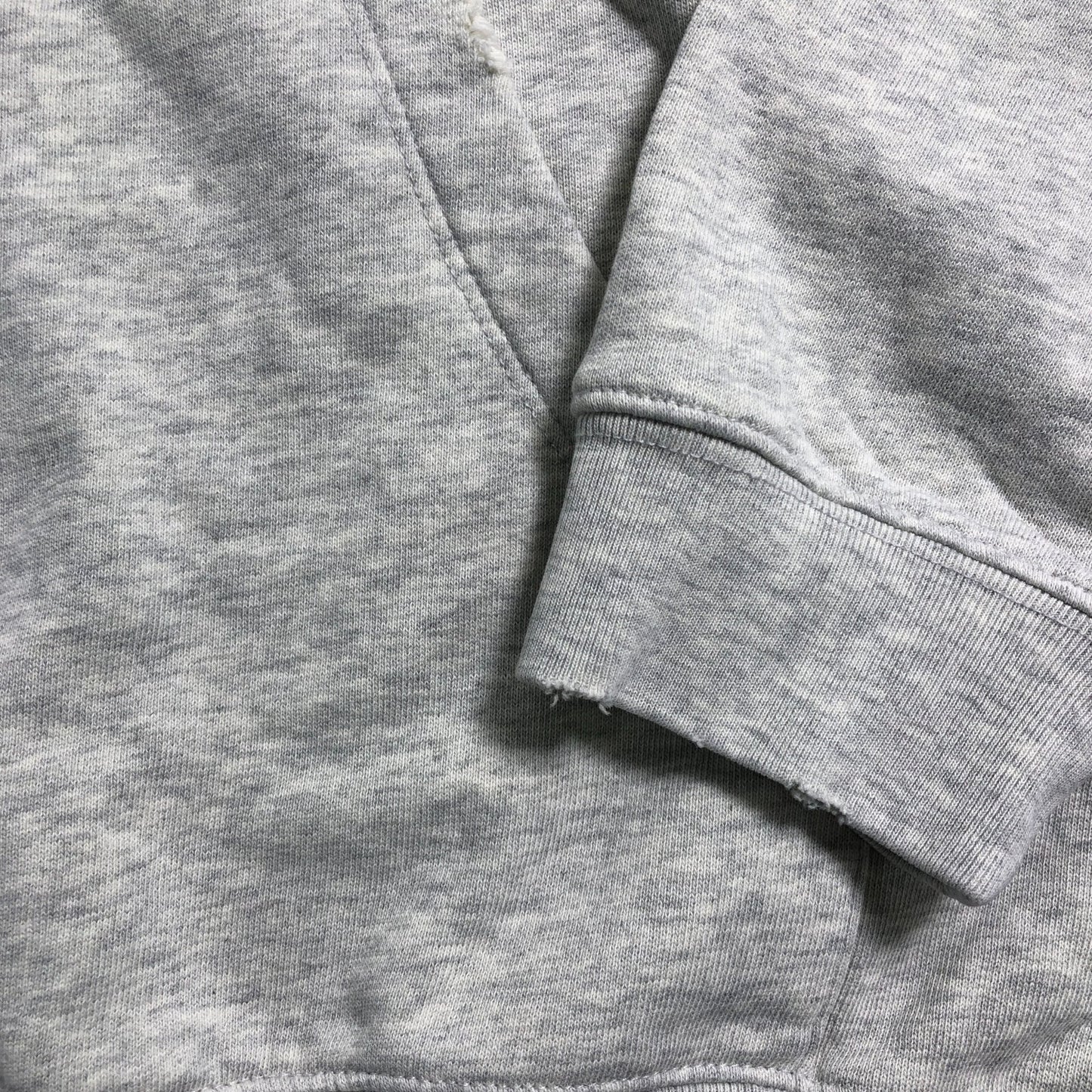 Anine Bing Sport Hoodie S/P Gray Women's Distressed Look Casual Pullover Small