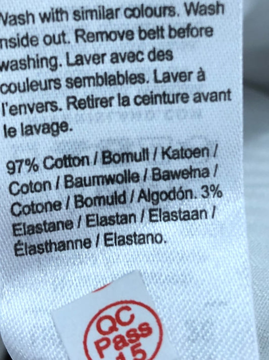 River Island Slim Fit Chino Shorts W28 Men's Taupe Casual Summer Wear