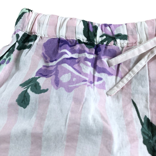 River Island Floral Shorts UK XS Women's Ruffled